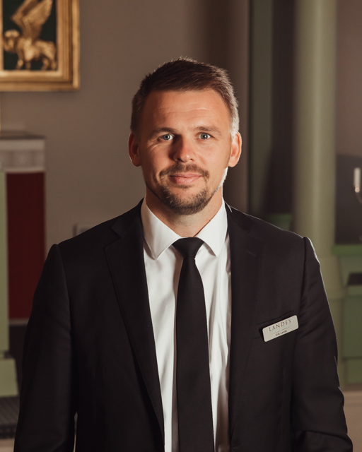 Portrett av Erik Lande